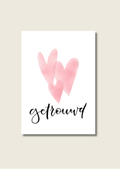 Wenskaart - Getrouwd