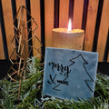 Tegeltje 'merry Christmas'