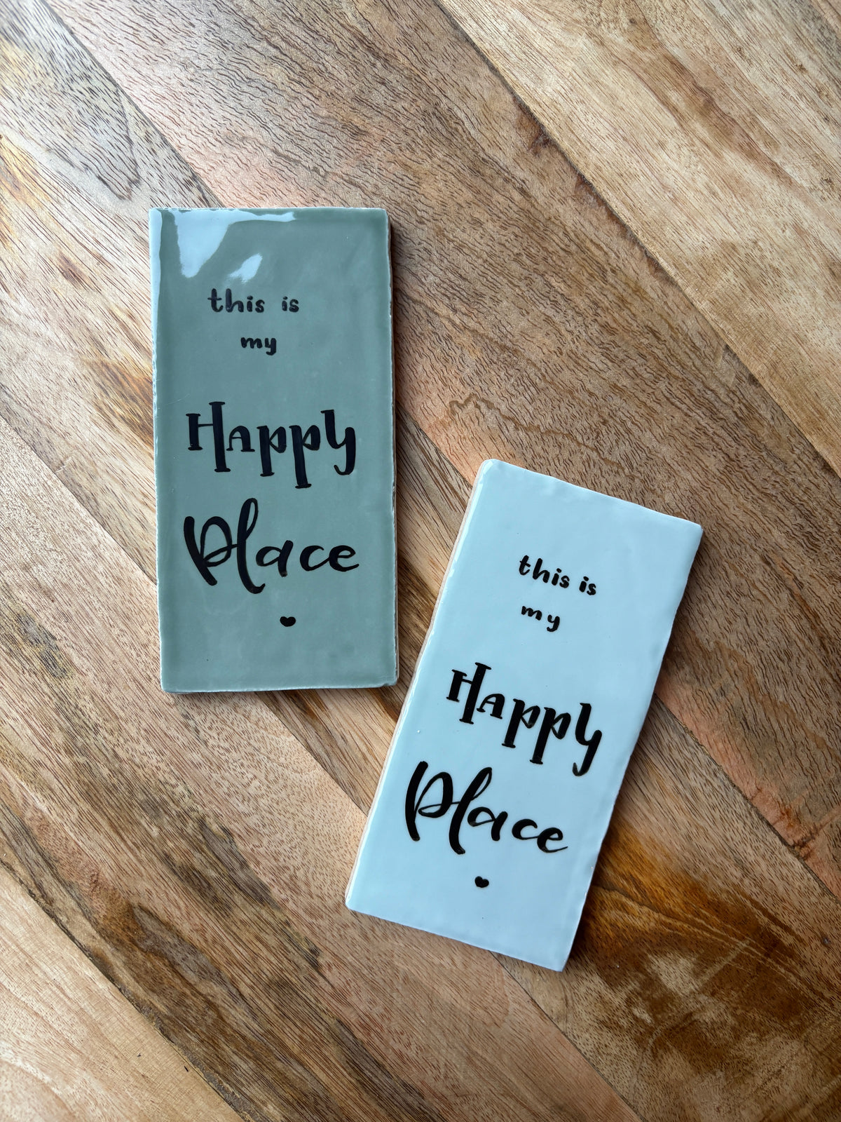 Tegeltje 'this is my happy place'