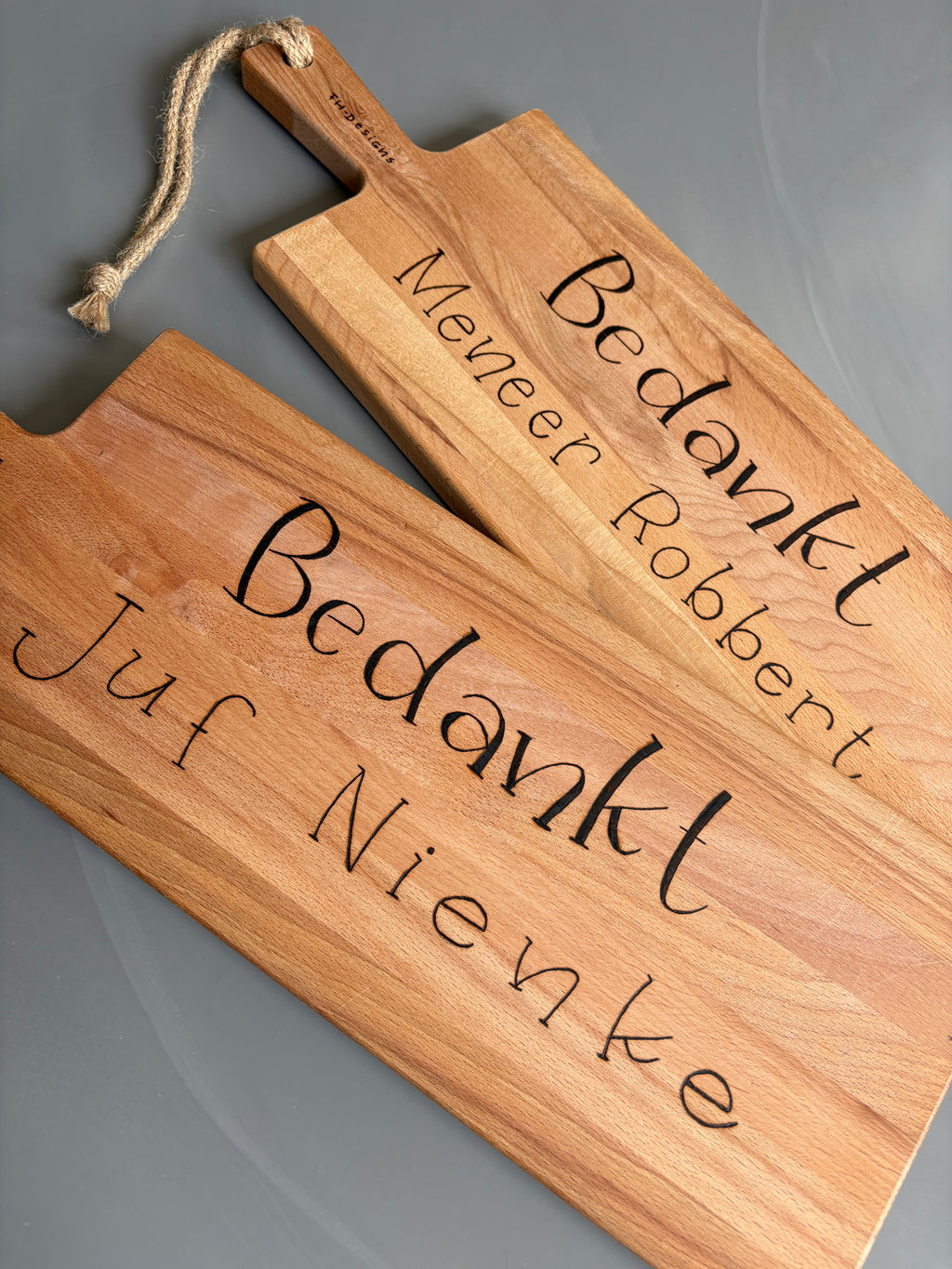 Gepersonaliseerde borrelplank